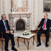 Encuentro entre el Presidente libanés y su homólogo ruso en el Kremlin