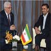 El Presidente Ahmadineyad y Mahmoud Abbas se han reunido en El Cairo