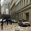 Una fuerte explosi&#243n en el centro de Praga