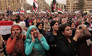 Manifestantes en El Cairo piden renuncia del presidente Mursi