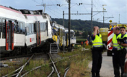 Decenas heridos en choque de trenes en Suiza