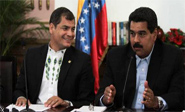 Maduro propone alianza energética entre Venezuela, Ecuador y China