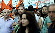 Funcionarios griegos contra los despidos