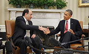 Al Maliki y Obama acuerdan un frente com&#250n contra Al Qaeda