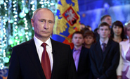 Putin celebr&#243 la llegada del a&#241o 2014 en Jab&#225rovsk