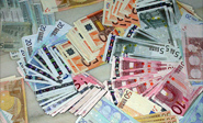 Los billetes de euro falsos retirados en 2013 aumentaron un 26,2%