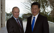 Reuni&#243n entre Putin y Xi Jinping en Sochi 