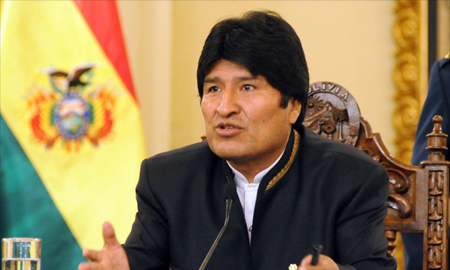 El presidente de Bolivia asegur&#243 que “Venezuela no est&#225 sola”