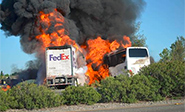 Colisi&#243n mortal en una carretera de Californis