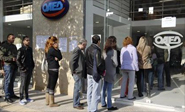 La tasa de paro en Grecia baja cinco décimas en febrero