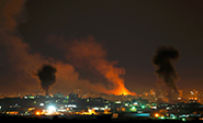 Gaza bajo fuego de la aviaci&#243n israel&#237