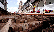 Hallan muro y escalinata de origen inca en el centro de Cusco