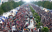 Sharif amenaza con desalojar a los manifestantes acampados en Islamabad