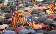 Miles protestan en Catalu&#241a contra freno al referéndum independentista