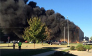 Un avi&#243;n se choca contra un edificio en Kansas, EEUU