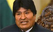 Morales destaca avances econ&#243;micos en Bolivia