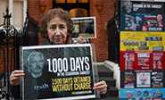 Assange cumple mil días refugiado en la embajada de Ecuador