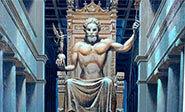 La estatua de Zeus de Olimpia fue iluminada de forma natural gracias al m&#225rmol