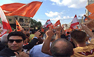 Los simpatizantes de Michel Aoun invaden la Plaza Central de Beirut
