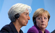 Canciller alemana espera que el FMI participe en el rescate a Grecia
