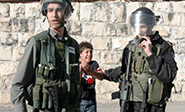 Niños palestinos en arresto domiciliario