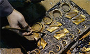 Hallan un tesoro de oro en un necrópolis de China