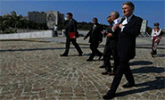 Histórica visita de Hammond a Cuba