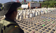 Colombia: La policía incauta 8 toneladas de cocaína junto a frontera con Panamá