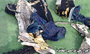Las primeras imágenes de los restos recuperados del avión de EgyptAir