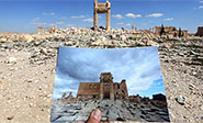 Un supuesto vídeo muestra la destrucción de la ciudad histórica de Palmira