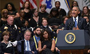 Obama llama desde Dallas a la reconciliación nacional
