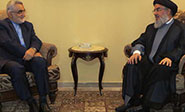 El líder de Hezbolá mantiene un encuentro privado con Alaeddin Boroujerdi