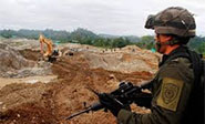 Histórica operación en Colombia contra la minería ilegal