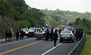 Un convoy de policías fue emboscado por sicarios en Veracruz