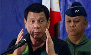 El presidente filipino llama a las tropas a prepararse para luchar