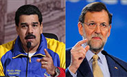 Nicolás Maduro arremete contra Mariano Rajoy