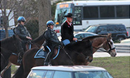 Ryan Zinke llega a su oficina a caballo e indumentaria de vaquero 