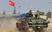 La artillería turca ataca posiciones del Ejército sirio