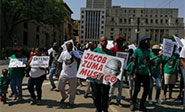 Comienza en Sudáfrica la segunda protesta en menos de una semana