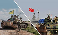 Fuerzas turcas atacan enclave kurdo en el norte de Siria