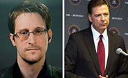 Snowden comenta el despido del director del FBI