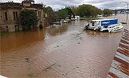 Evacuan a casi 3.000 personas por inundaciones en Uruguay