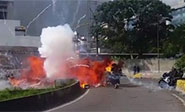 Siete militares heridos por una explosión en Venezuela