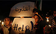 La Franja de Gaza se hunde en la oscuridad total