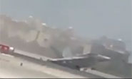 Accidente de avión norteamericano de guerra en Bahréin