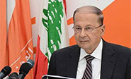 Presidente libanés exhorta a participación masiva en elecciones