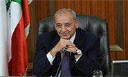 Nabih Berri presidente del parlamento libanés, por sexta vez