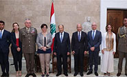 Presidente libanés insta a apoyar el proceso de restablecimiento de seguridad en Siria