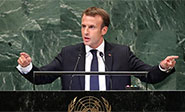 Macron y Rohani critican política exterior de Estados Unidos