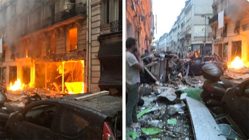 Se registra una explosión en el centro de París